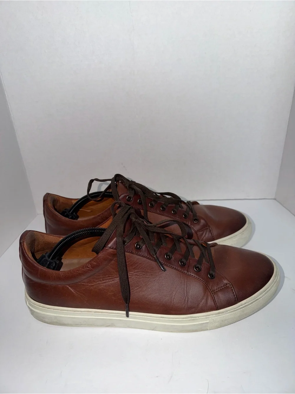 Thursday Boot Co Everyday Shoes Men’s 13 Brown Low Top Coffee Leather Sneakers